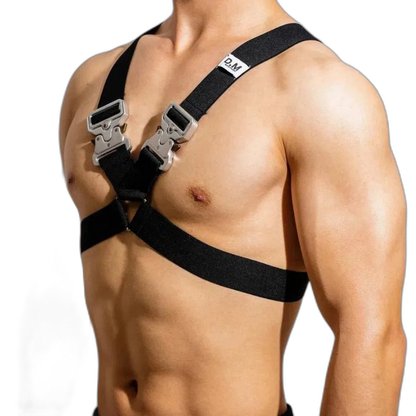 Metal Buckle Chest Strap Harness