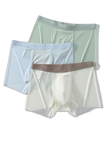 3 Pack Men’s Ultra-thin Seamless Trunks