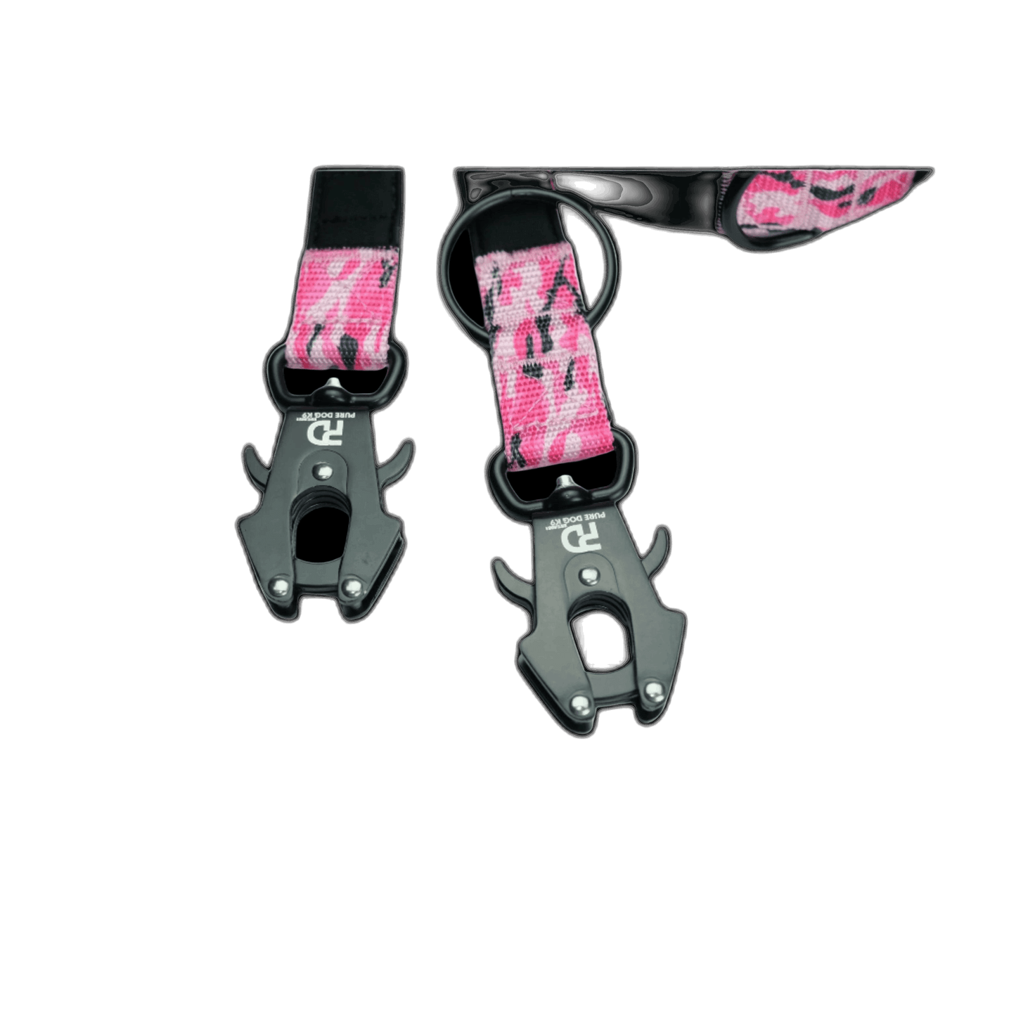 Pure Dog k9 Multifunctional Lead Pink Camo