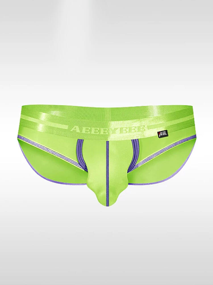 Men's Sexy Japanese Stretchy Sheer U-Pouch Briefs