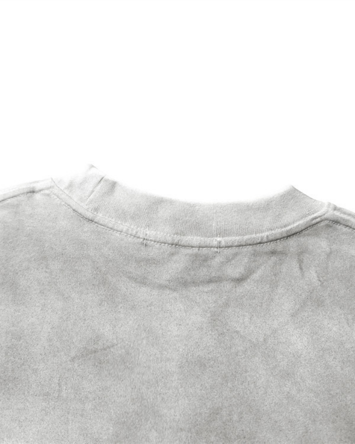 KIIKIO Gothic Gradient Cross Graphic Oversized Tee