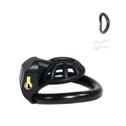 PushTech Chastity Cage With 4 Ring Sizes