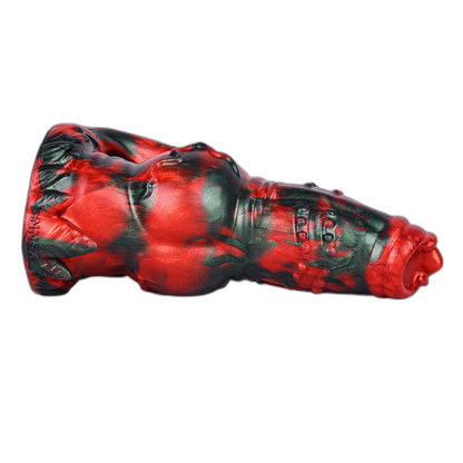 BlazeKnot - 7.7 Inch Silicone Fantasy Dildo – Dog Knot Dildo