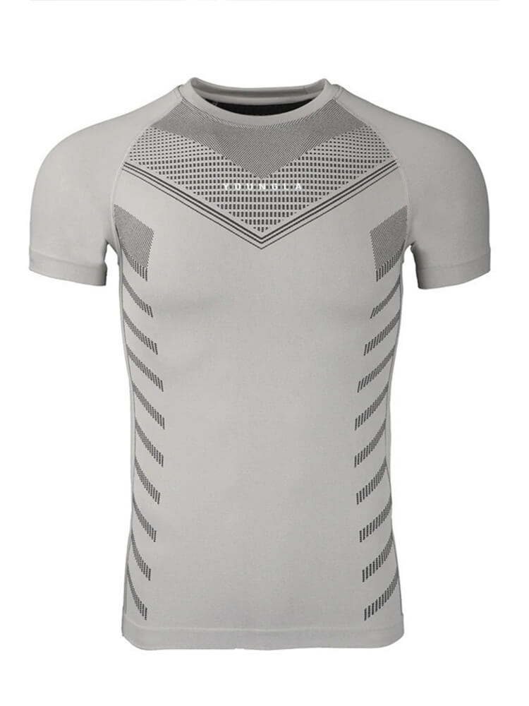 Men's High-Stretch Slim-Fit Fitness T-shirt