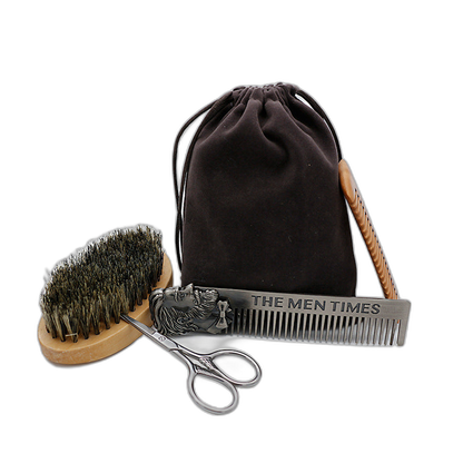 Wooden Beard Care Set