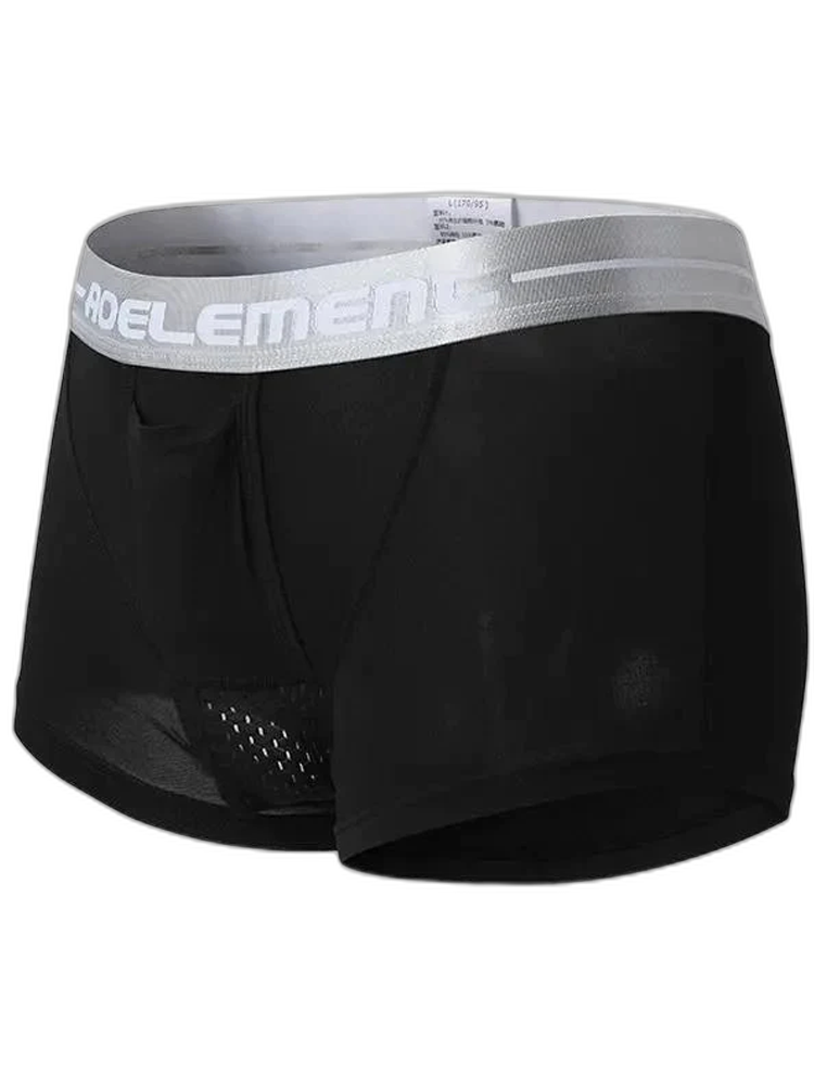 Aoelemen 2 Pack Modal Stretch Separate Pouch Boxer Briefs