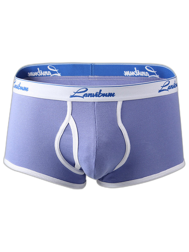 Men’s Thread Cotton Trunks with Fly