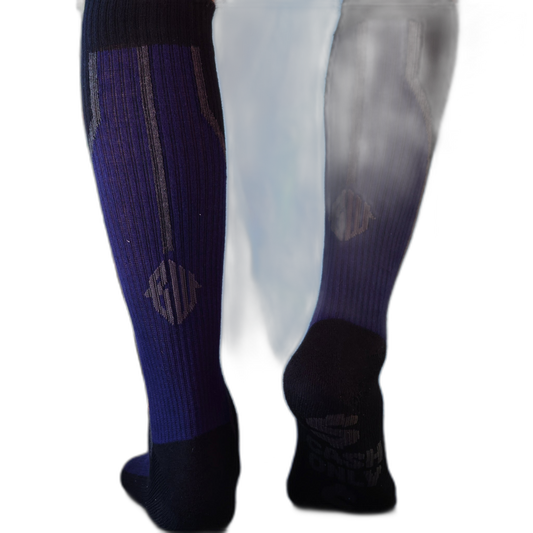 Breedwell Sir Splurge Socks Navy