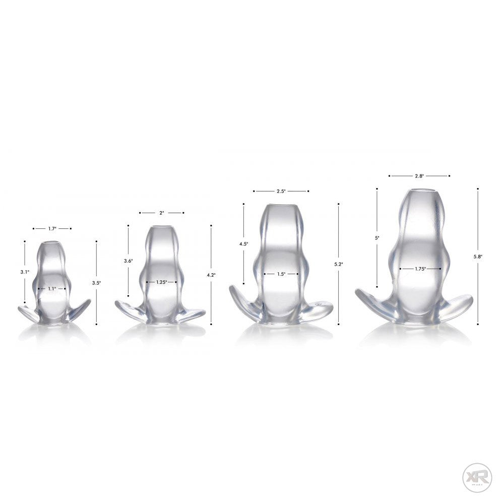Clear View Hollow Anal Plug