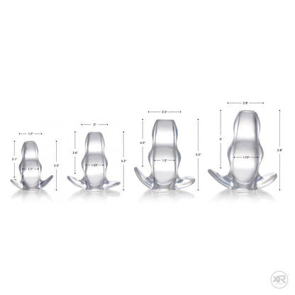 Clear View Hollow Anal Plug