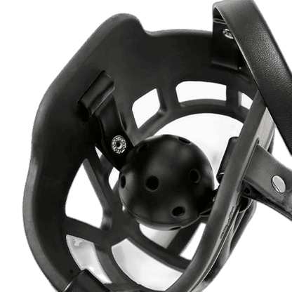 ruff GEAR Silicone Bulldog Muzzle and Ball Gag