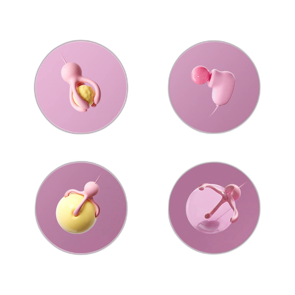 OctoVibe - Vibrating Nipple Clamp & Clit Sucker
