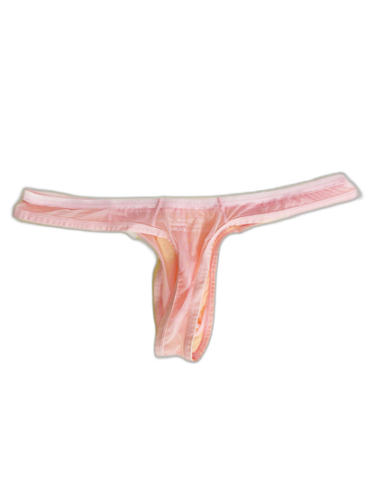 2 Pack Men's Sexy Semi-Transparent Thong