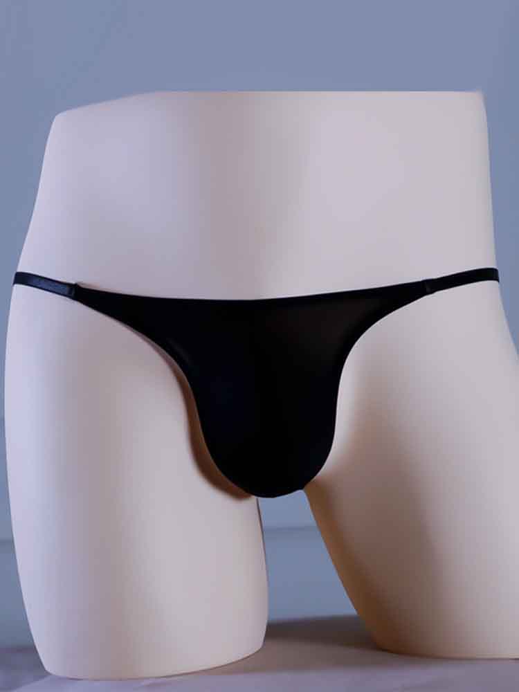 Men's quick-drying Thong Transparent Ultra-thin