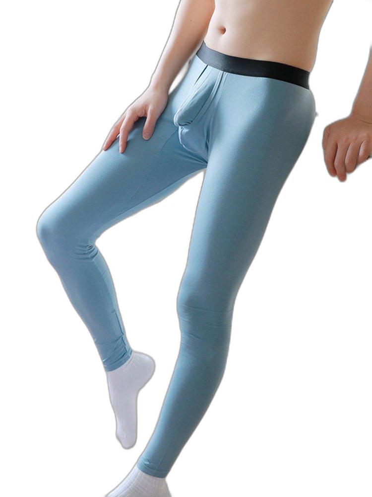 Men's Split-opening Pouch Thermal Pants
