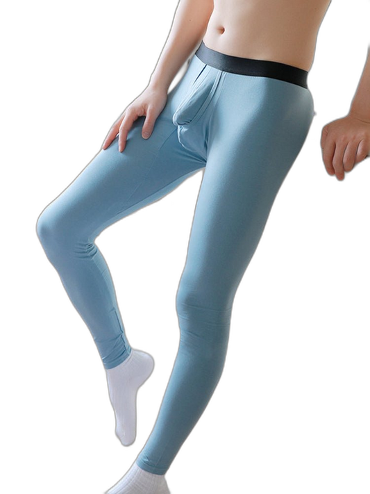 Men's Split-opening Pouch Thermal Pants