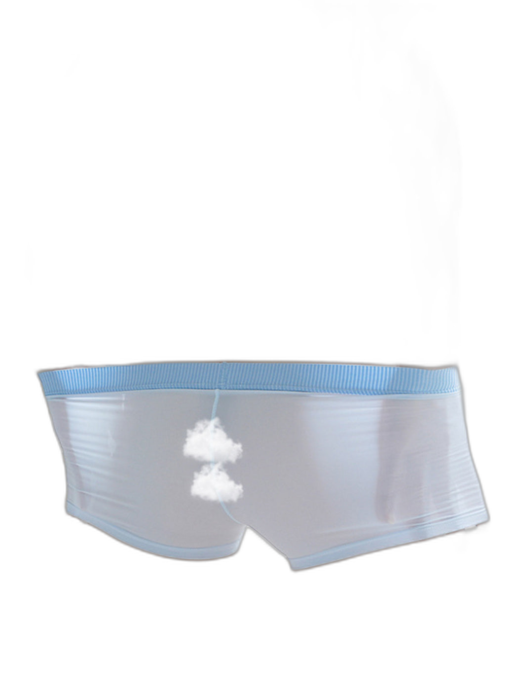 2 Pack Men's Ultra-Thin Trunks with Open Fly