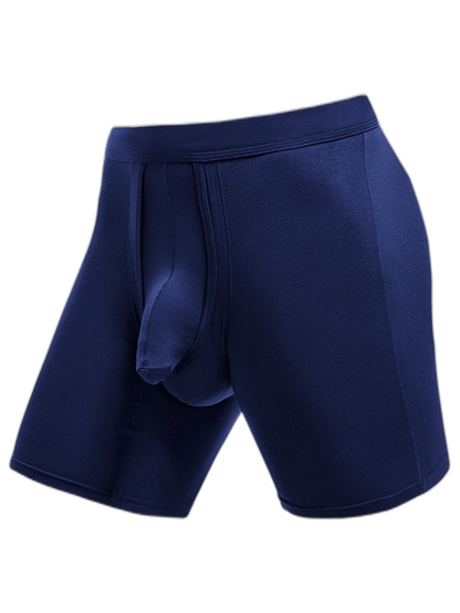 2 Pack Long Boxer Briefs with Separate Pouch