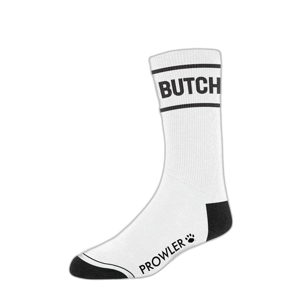 Prowler RED Butch Socks White Black