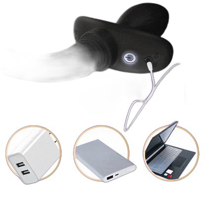 Zoe - Vibrating Butt Plug - Puppy Tail Butt Plug - 10 Frequency Vibrating Anal Toy