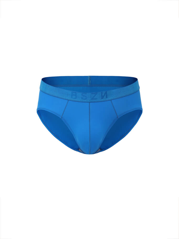 Men's Solid Color Lightweight Breathable Briefs