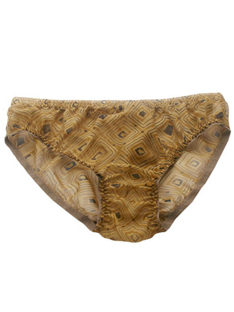 Men's Sexy Breathable Mulberry Silk Mesh Briefs