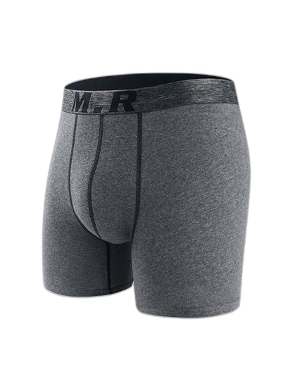 4 Pack Anti-Chafing High Elasticity Sports Boxer Briefs