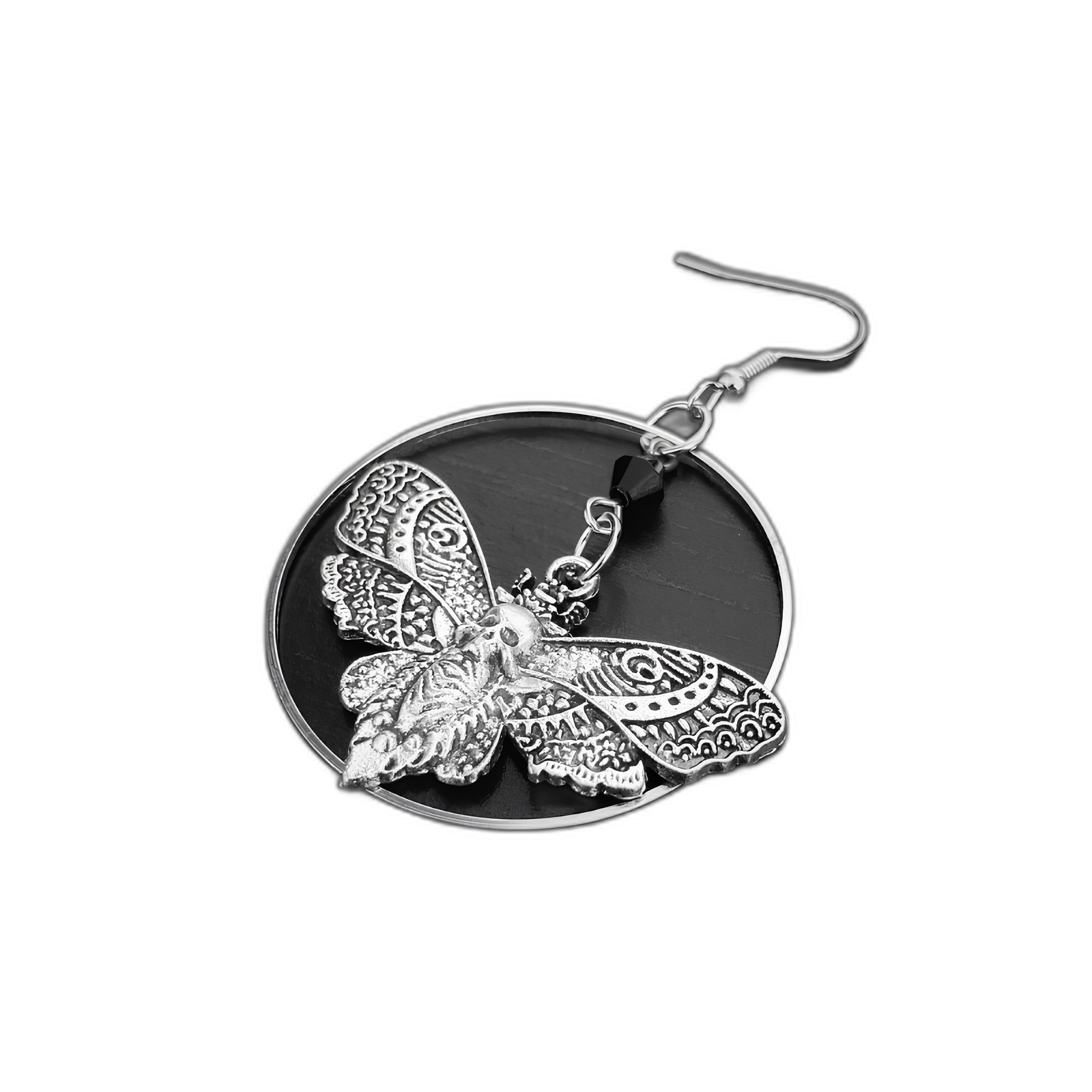 Halo Moth Earrings