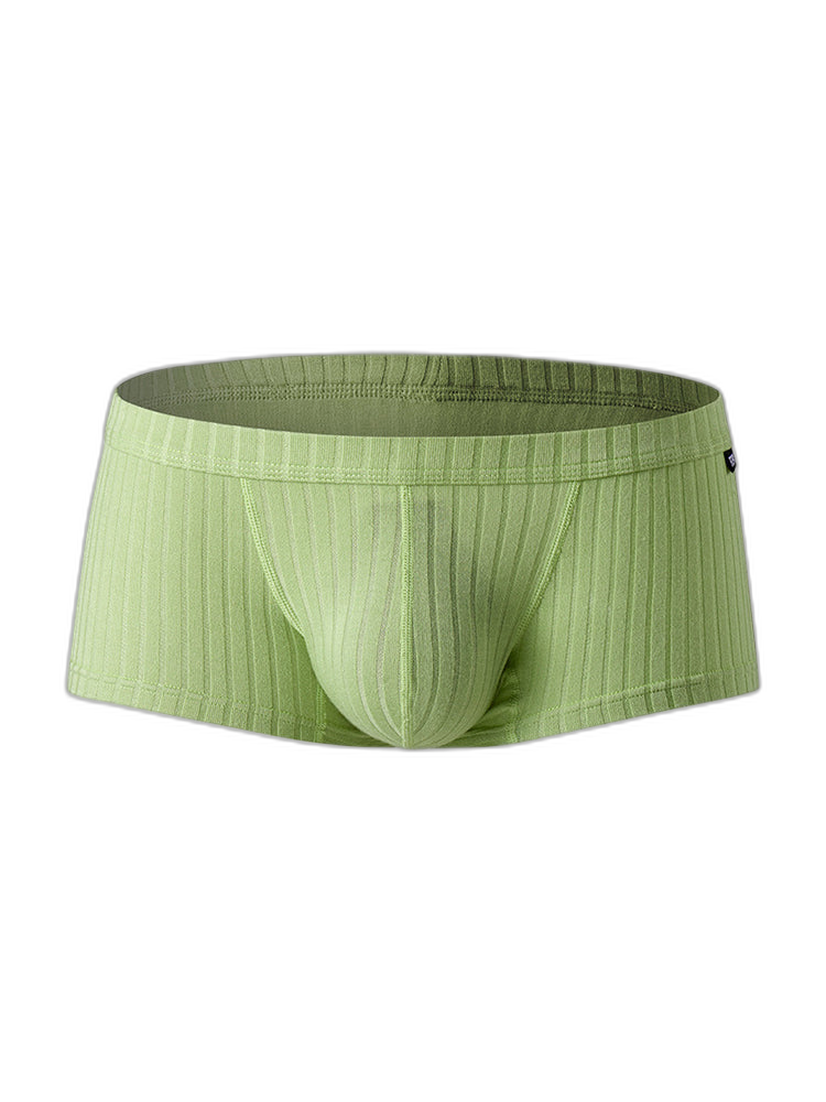 Men's Threaded Fabric U-Raised Low Rise Trunks