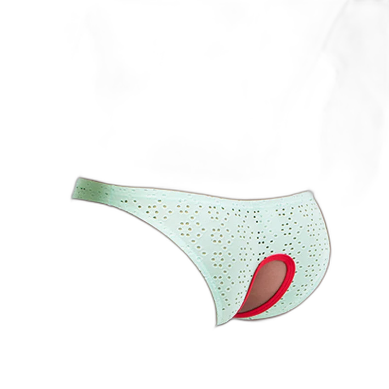 Intrigue Mesh No Crotch Panties