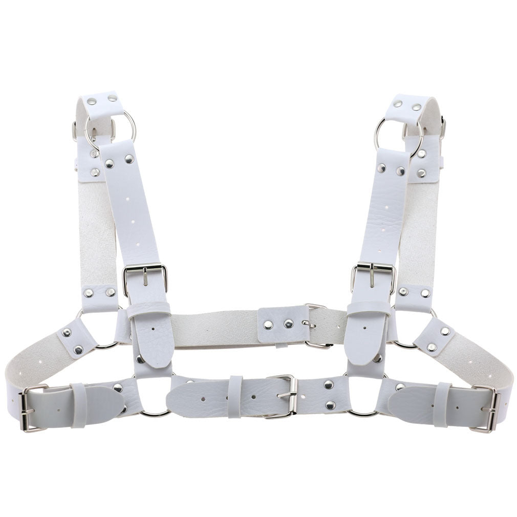 Unisex Adjustable Punk Leather Harness