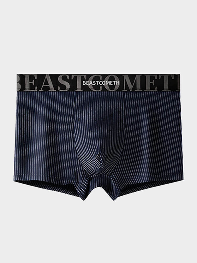 Men's Antibacterial Massage Cotton Boxer Briefs