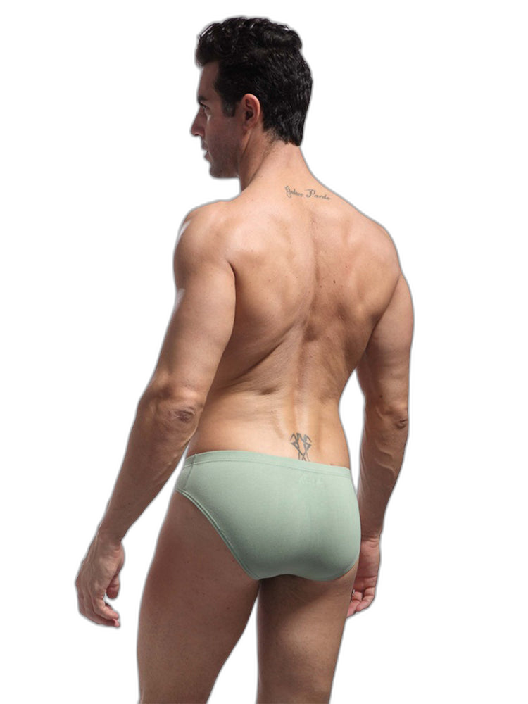 2 Pack Men's Comfortable Cotton Large Pouch Sports Bikini