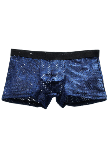 4 Pack Mesh Ice Silk Cool Fresh Men's Trunks