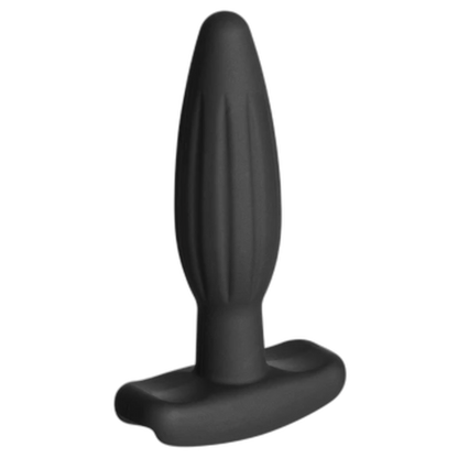 ElectraStim Silicone Noir Rocker Butt Plug Small