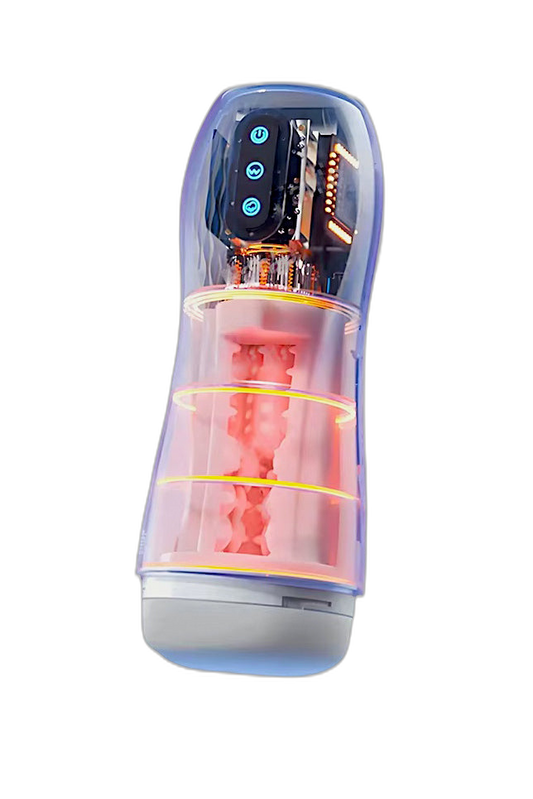 Automatic Sucking & Vibrating Male Masturbator with Heating