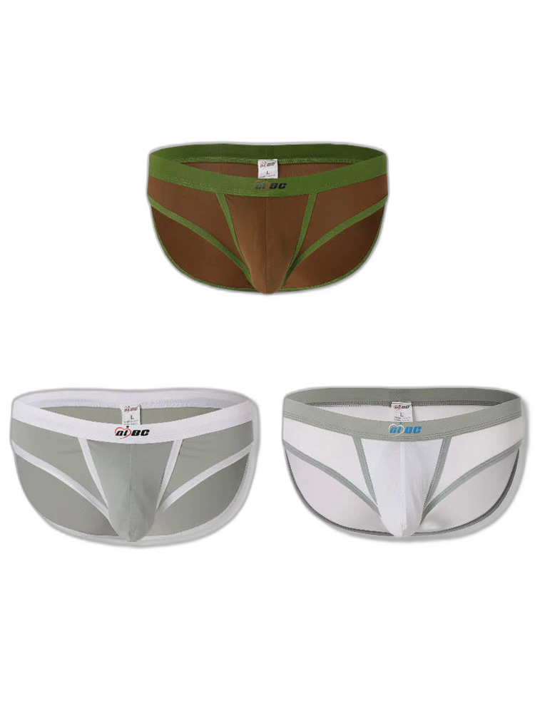 3 Pack Men's Separated Ball Pouch Briefs
