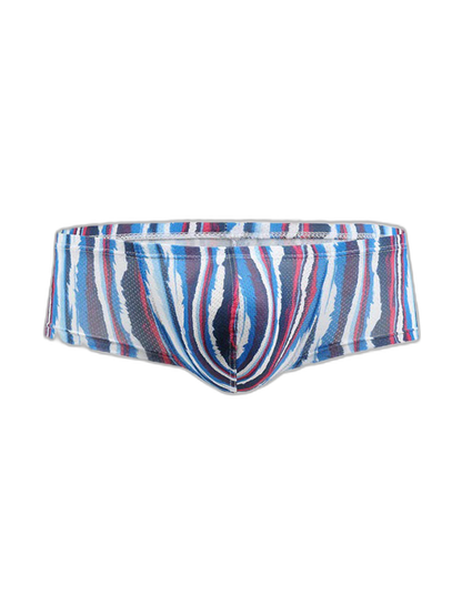 4 Pack Men's U-Pouch Low-Rise Moisture-Wicking Trunks