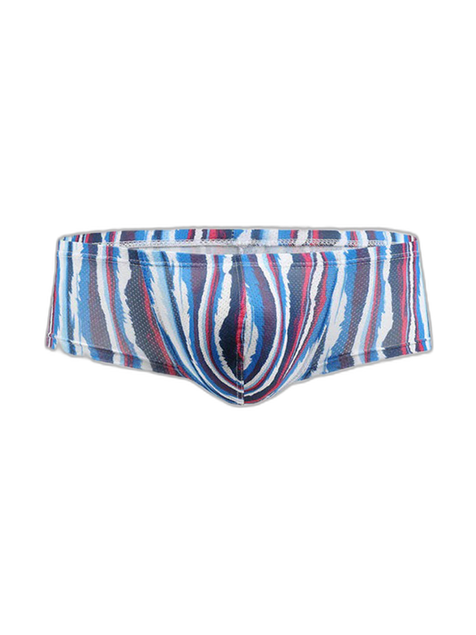 4 Pack Men's U-Pouch Low-Rise Moisture-Wicking Trunks