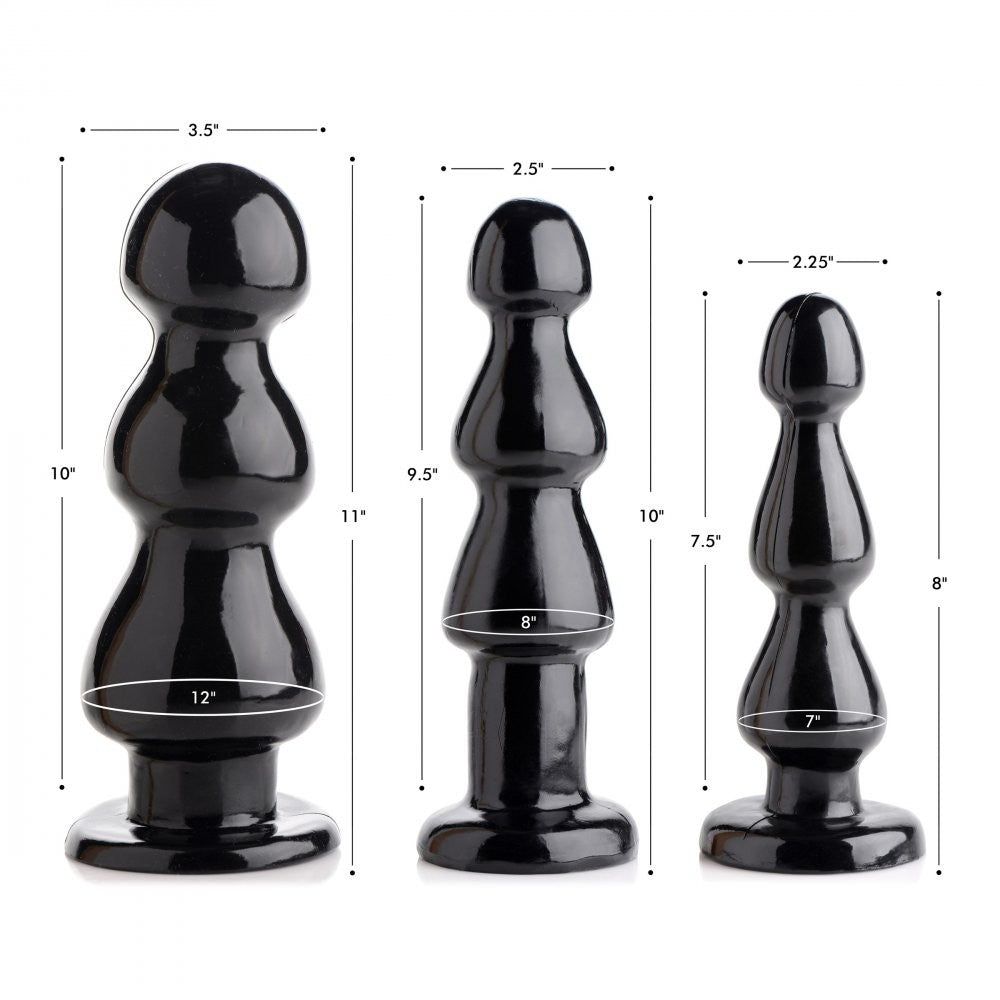 The Three Bumps for Your Rump Butt Plug