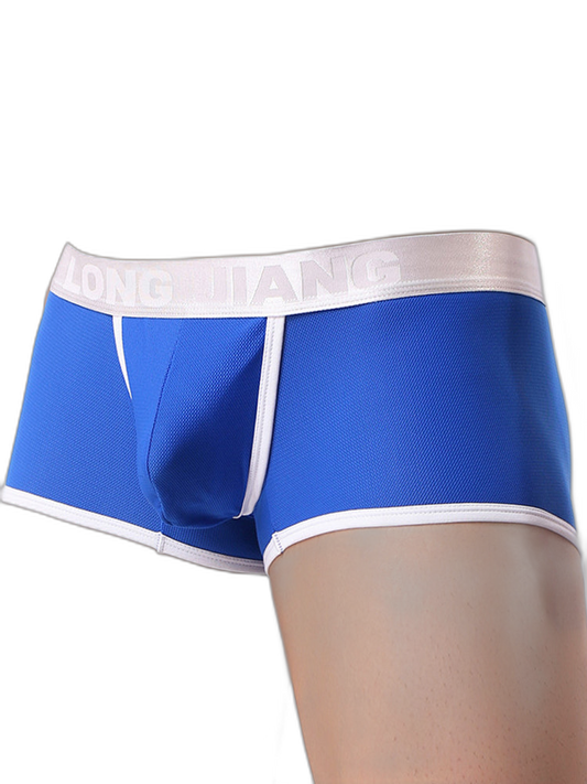 Men's U Convex Pouch Trunks With Functional Fly