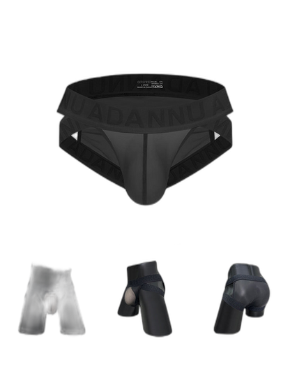 Men's Sheer Double Strap Sexy Bikini