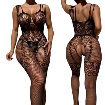 One-Piece Fishnet Hollow Temptation Tights