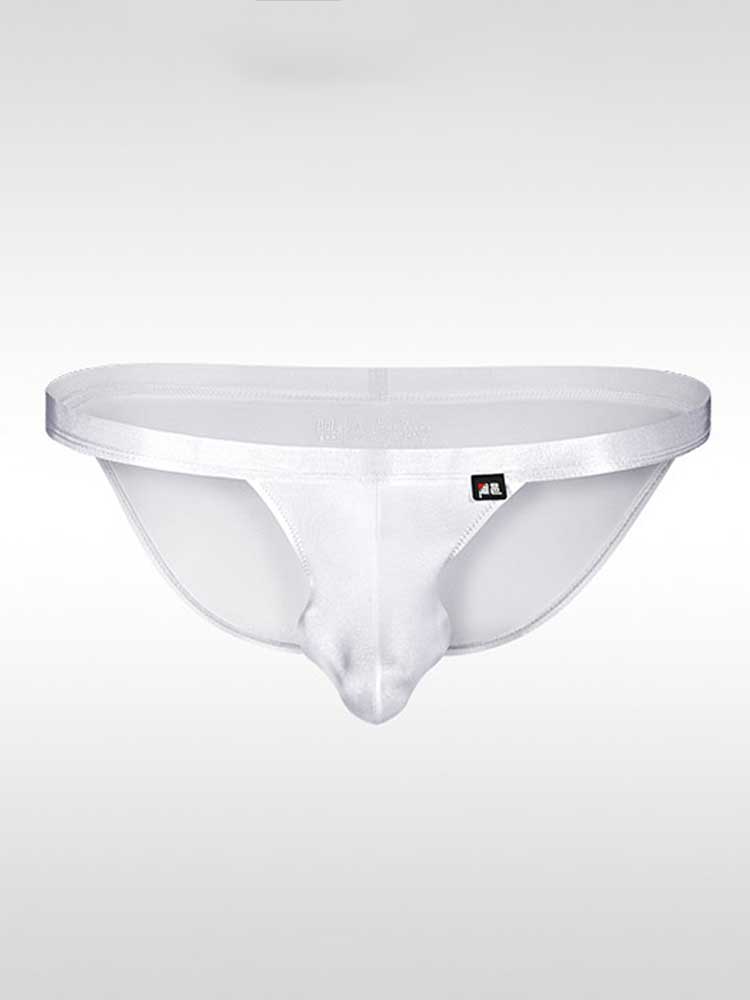 Men's Sexy High-Cut Stretch Low-Rise Ice Silk Briefs
