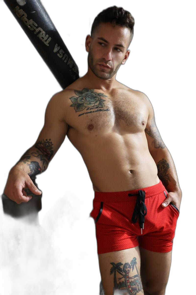 Breedwell Cruiser Shorts Red