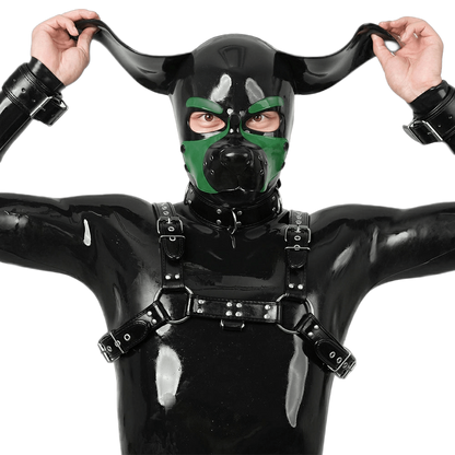 Furrjoi Silicone Beagle Hood Green