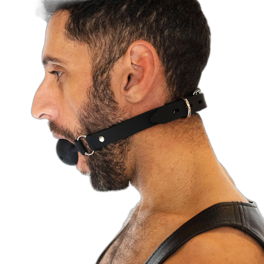 ruff GEAR Breathable Silicone Ball Gag Large