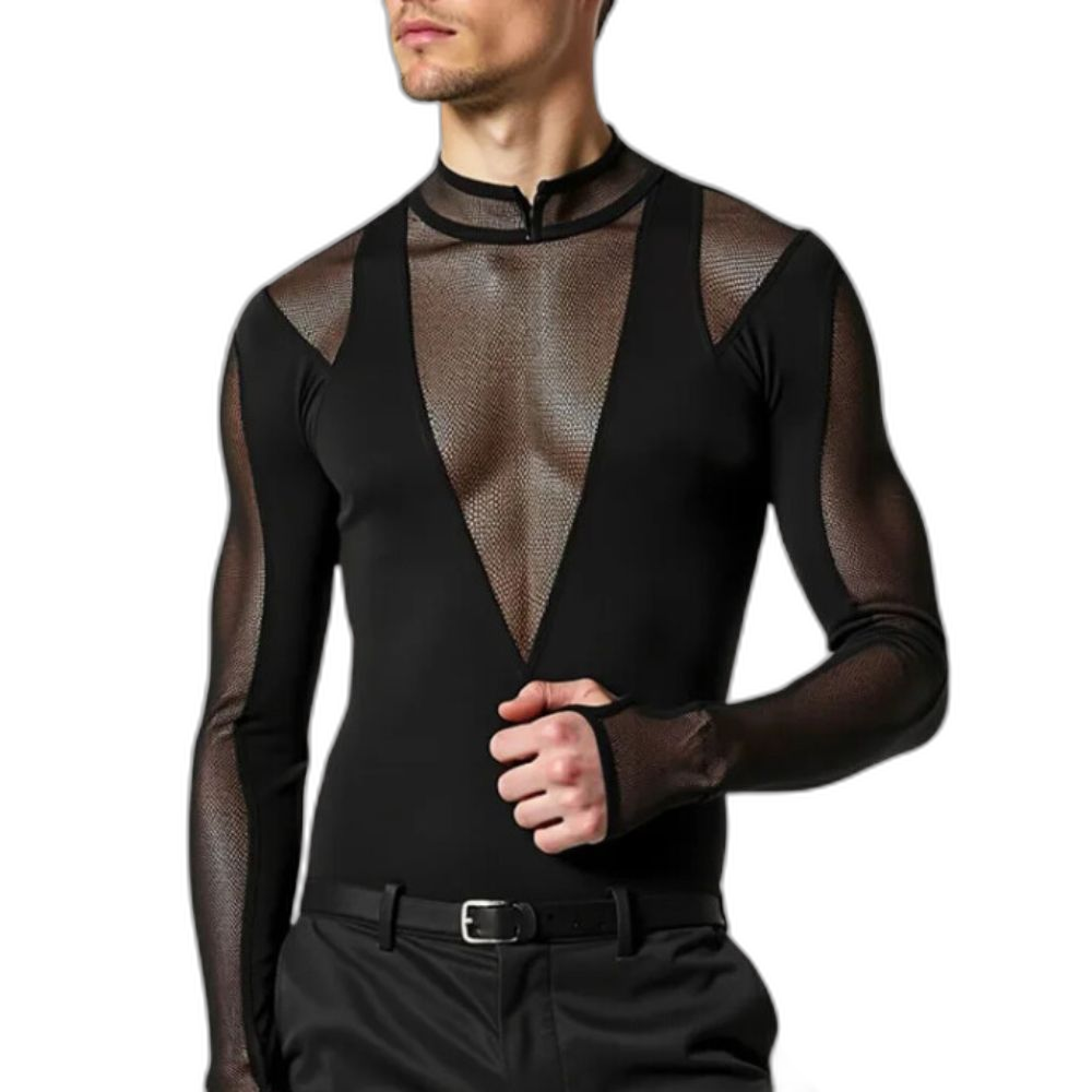 High C*nt Mesh Sheer Bodysuit