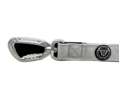 Tactical Carabiner Clip Lead Grey