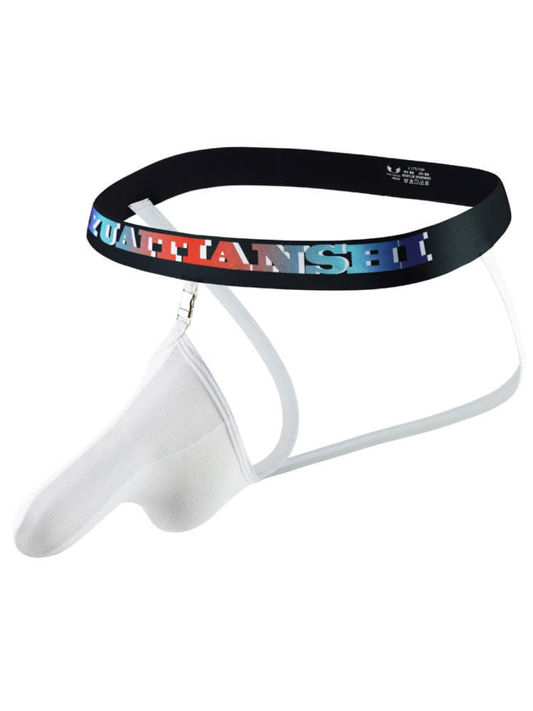 Men's Lock Removable Elephant Nose Thongs